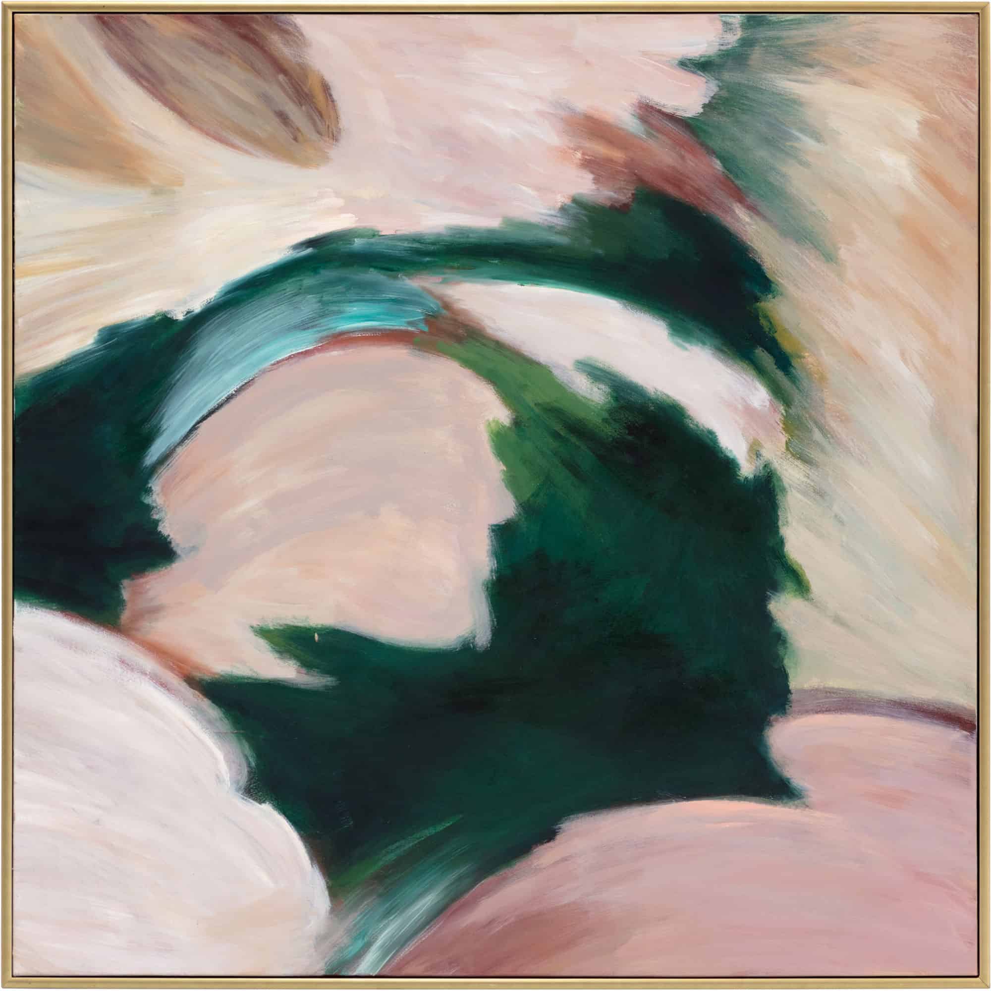 Wild Ones (Set Of 2) - 48" X 48" - Gold Floater Frame - Image 3