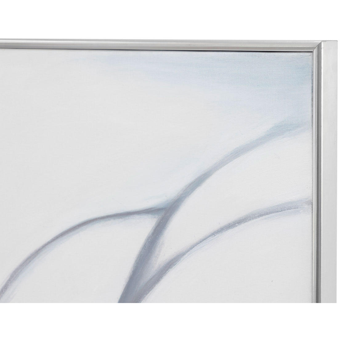 Meditation (Set Of 3) - 30" X 60" - Silver Floater Frame - Image 5