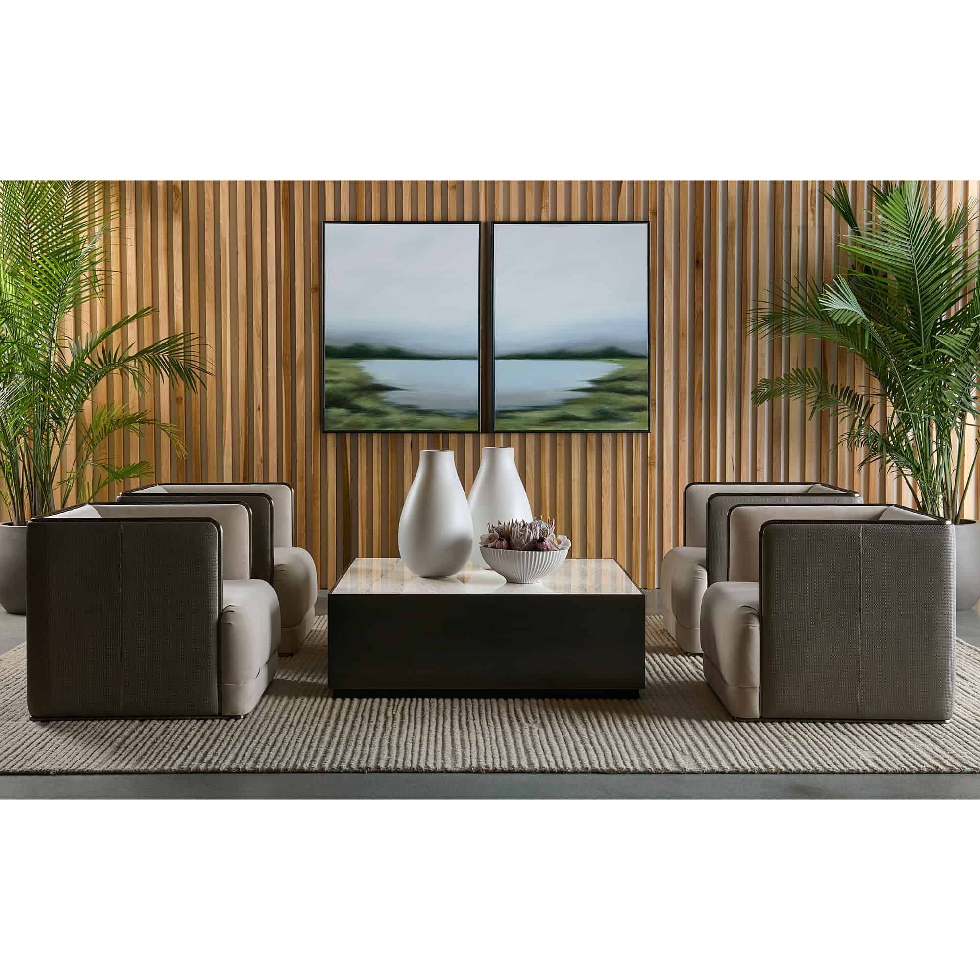 Lakeside Views (Set Of 2) - 36" X 48" - Black Floater Frame - Image 6