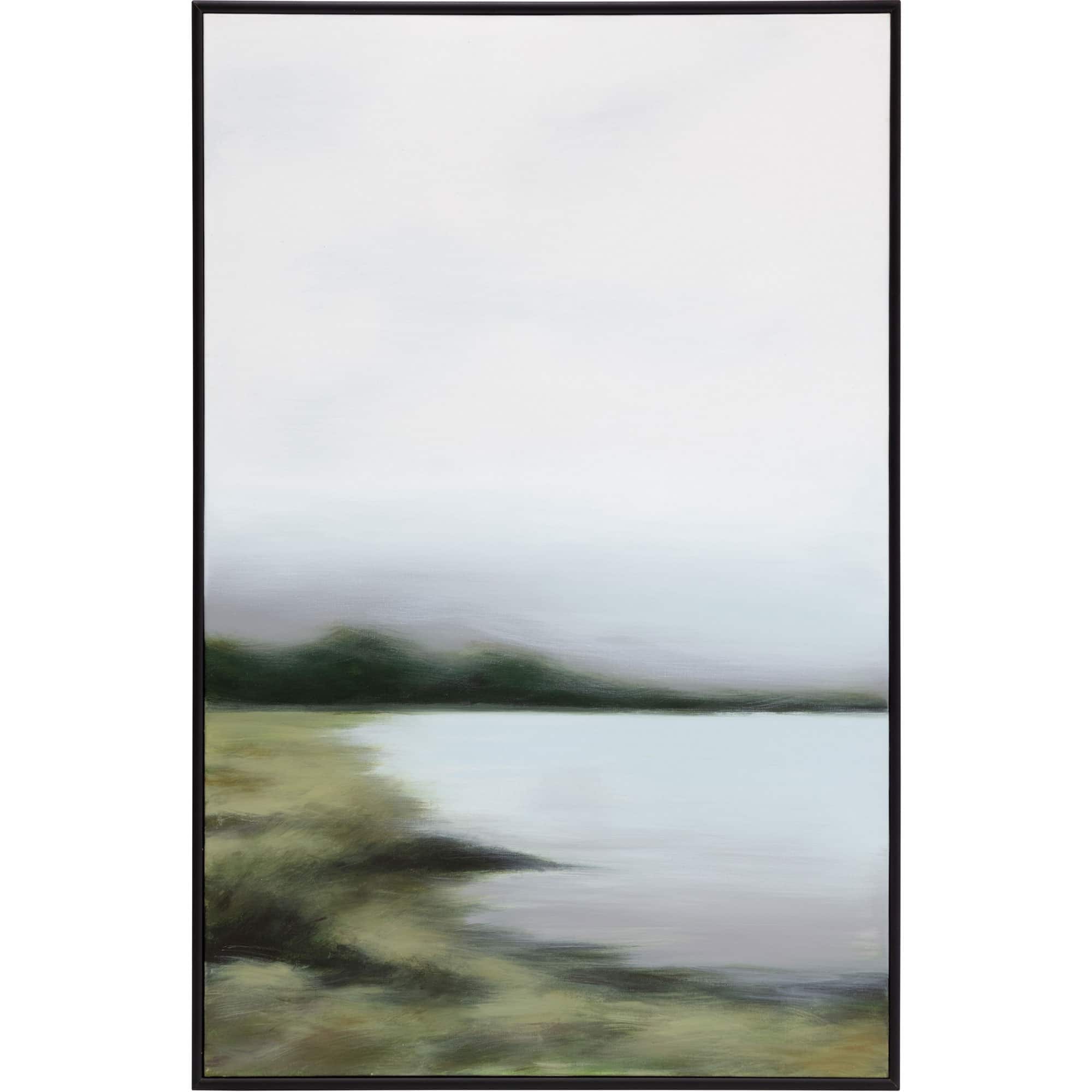Lakeside Views (Set Of 2) - 36" X 48" - Black Floater Frame - Image 2
