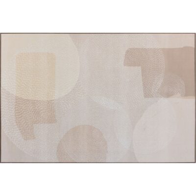 Smooth Operator - 72" X 48" - Light Brown Floater Frame