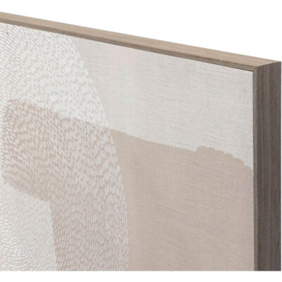 Alternative view of Smooth Operator - 72" X 48" - Light Brown Floater Frame