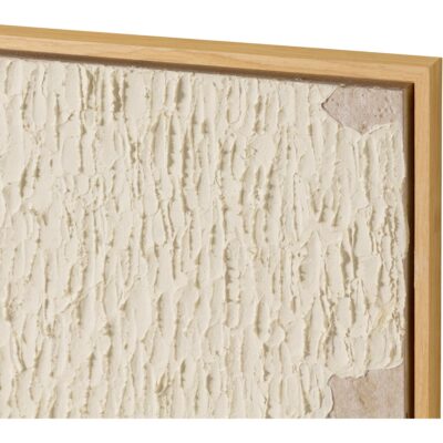 Alternative view of World Views - 40" X 60" - Natural Floater Frame