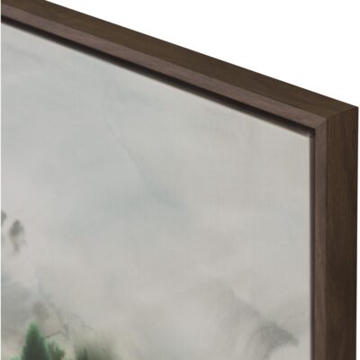 Alternative view of Turner Classic - 40" X 30" - Brown Floater Frame