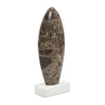 Boda Sculpture Dark Emperador Marble 6 Boda Sculpture Dark Emperador Marble - Image 2