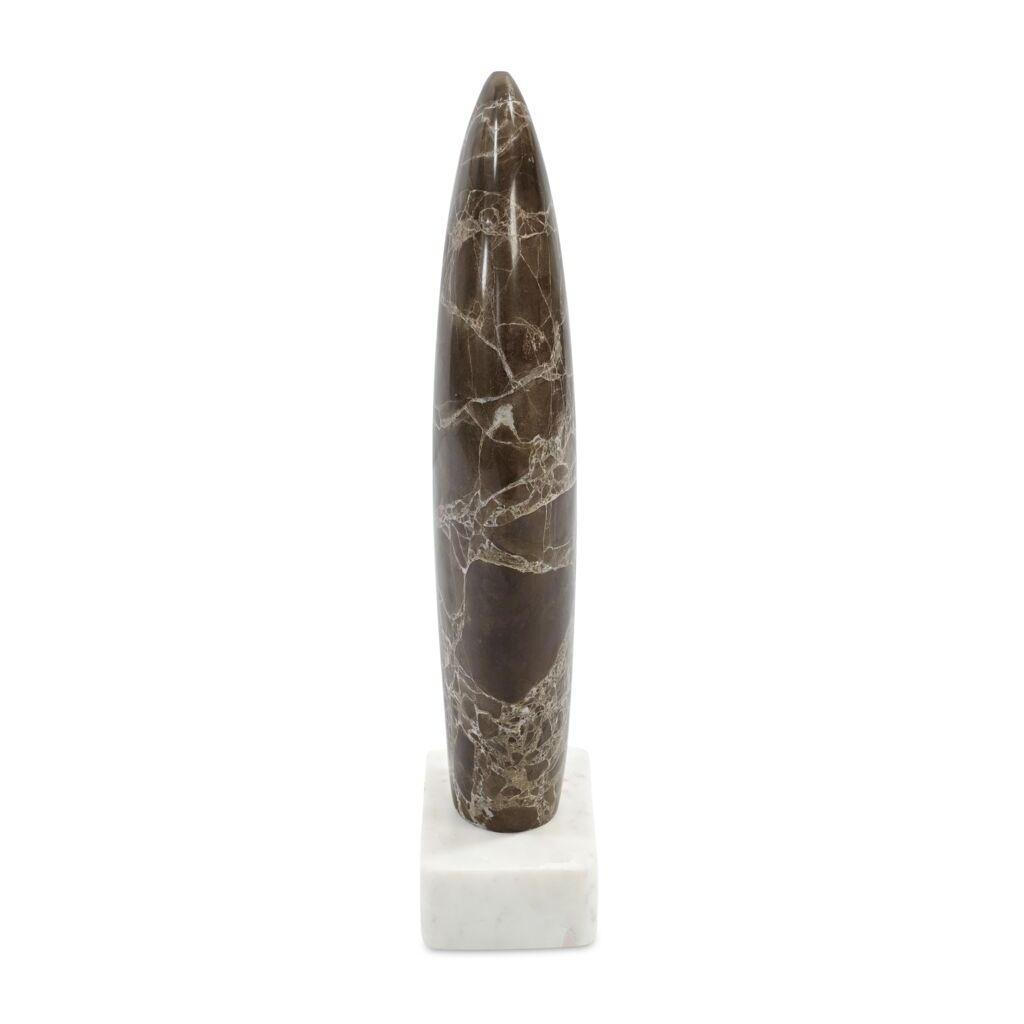 Boda Sculpture Dark Emperador Marble 3 Boda Sculpture Dark Emperador Marble - Image 3