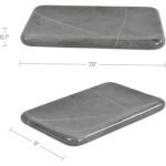 Petra Marble Catchall Grey Marble - Image 6