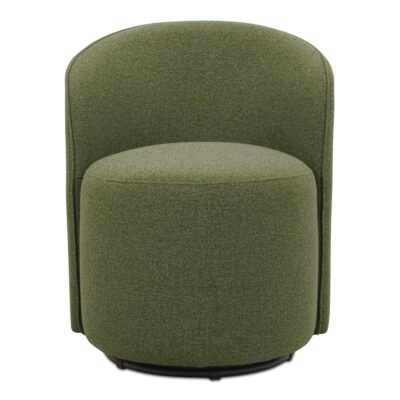 Sylvie Outdoor Swivel Dining Chair Green