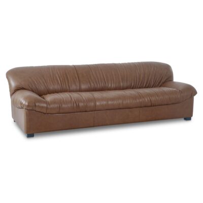 Alternative view of Halston Sofa Tan Leather