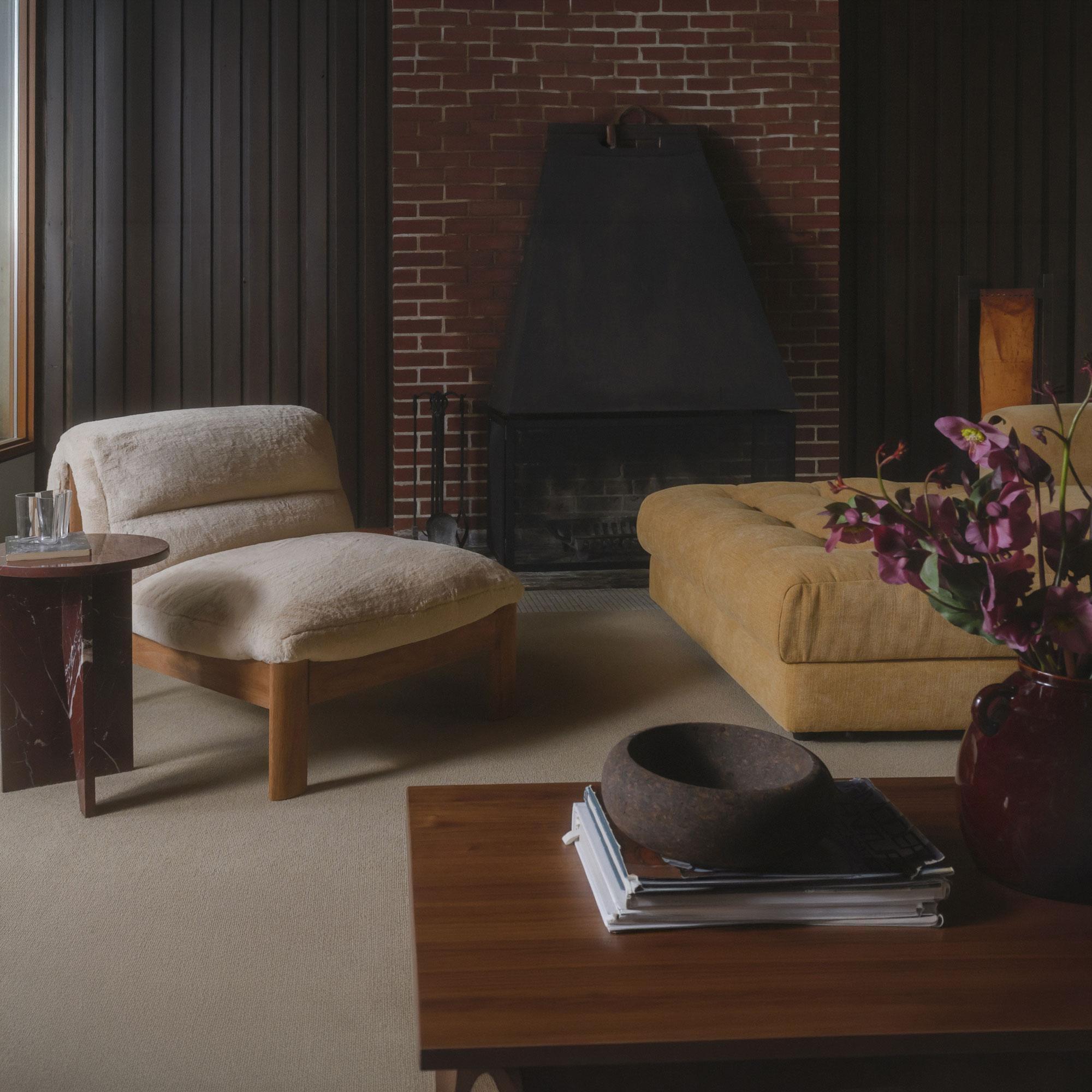 Pierce Accent Chair Faux Fur - Image 3