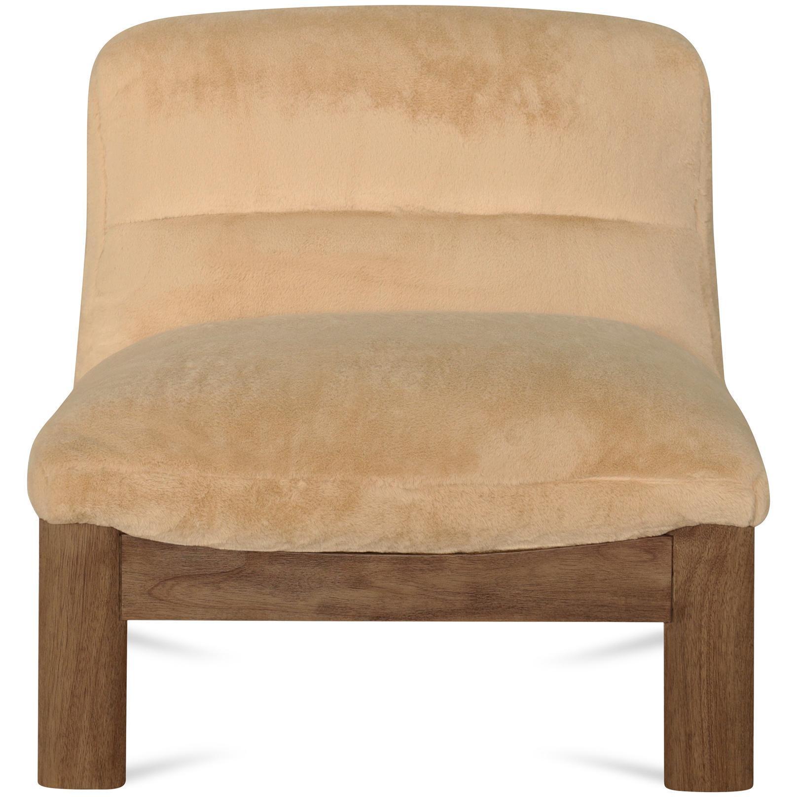 Pierce Accent Chair Faux Fur