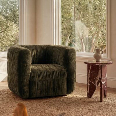 Alternative view of Robson Swivel Chair Dark Green