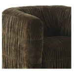 Robson Swivel Chair Dark Green - Image 4