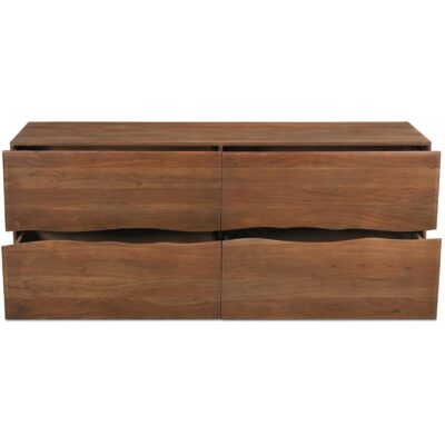 Alternative view of Watson 4 Drawer Dresser Brown