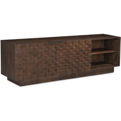 Easton Media Cabinet Brown