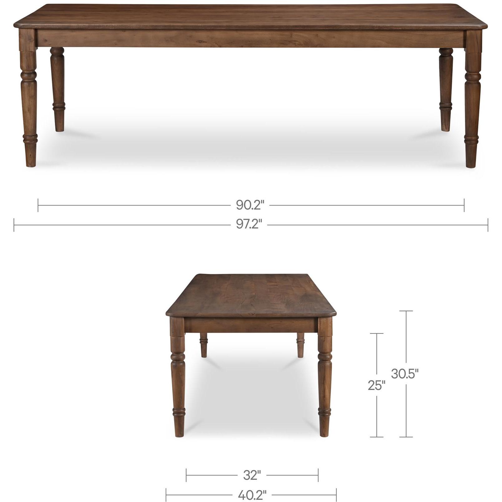 Russet Dining Table Brown - Image 12
