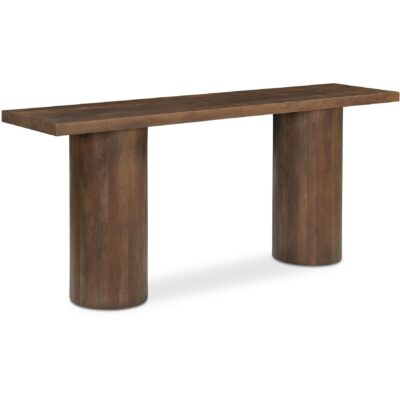 Alternative view of Hadley Console Table Warm Brown