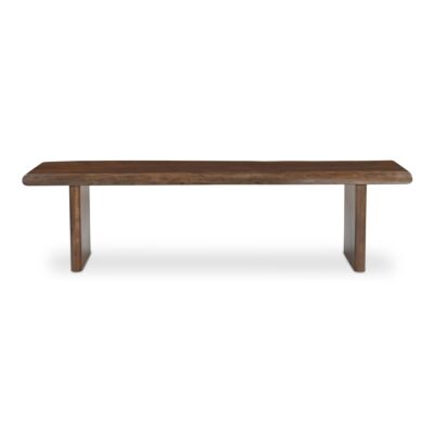 Alternative view of Lila Dining Bench Small Brown