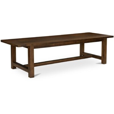 Alternative view of Wilson Dining Table Large Warm Brown