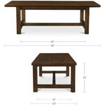 Wilson Dining Table Small Warm Brown - Image 11