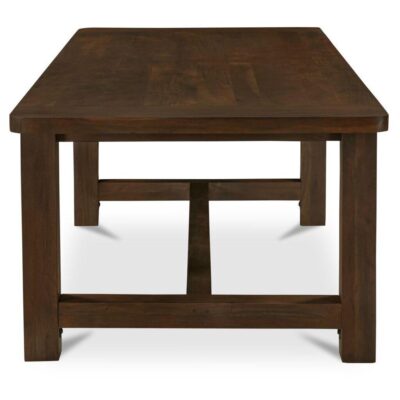 Alternative view of Wilson Dining Table Small Warm Brown