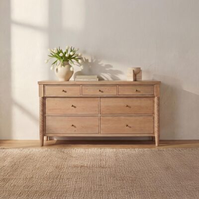 Alternative view of Joni 7 Drawer Dresser Natural BB-1052-24