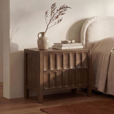 Alternative view of Roland Nightstand Brown