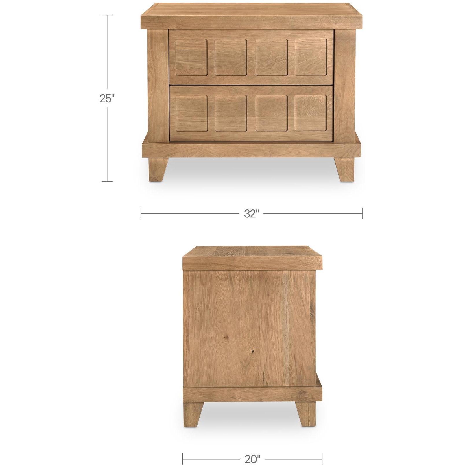 Enya Nightstand Natural Oak - Image 3