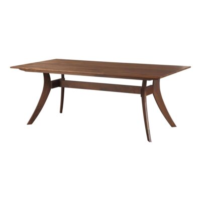 Alternative view of Florence Rectangular Dining Table Small Walnut