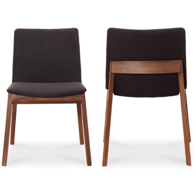 Alternative view of Deco Dining Chair Black (Set of 2)