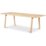 Malibu Dining Table White Oak - Image 3