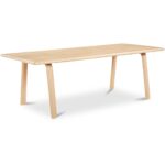 Malibu Dining Table White Oak - Image 2