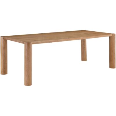Alternative view of Post Dining Table Oak Natural