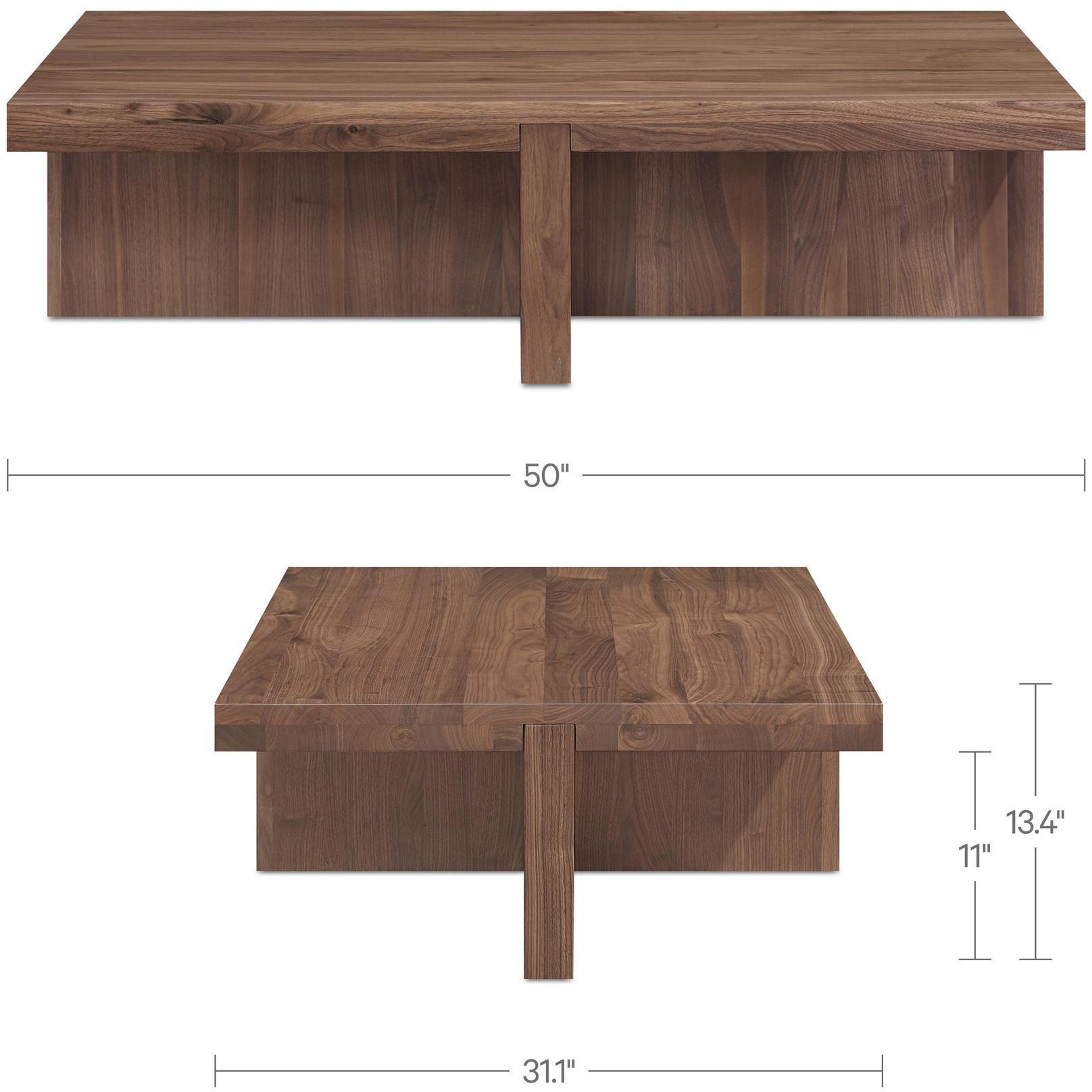 Folke Coffee Table Walnut - Image 7