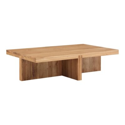 Alternative view of Folke Rectangular Coffee Table Natural
