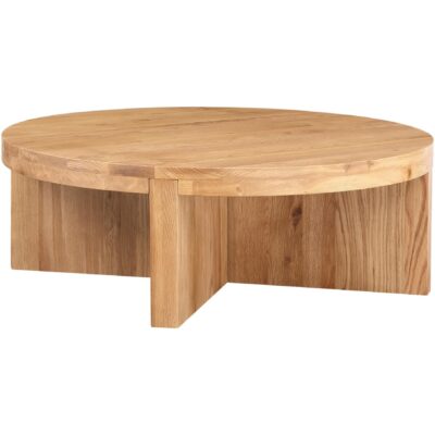 Alternative view of Folke Round Coffee Table Natural