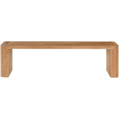 Alternative view of Post Small Dining Bench Natural