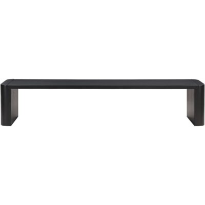 Alternative view of Post Large Dining Bench Black
