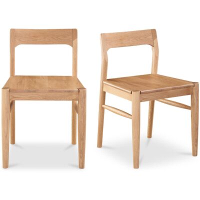 Owing Dining Chair Oak-Set of Two