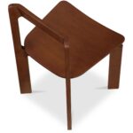 Daifuku Dining Chair Brown – Set Of Two - Image 6