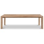 Daifuku Large Dining Table Brushed Natural Oak
