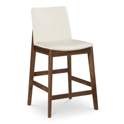 Alternative view of Deco Counter Stool White PVC