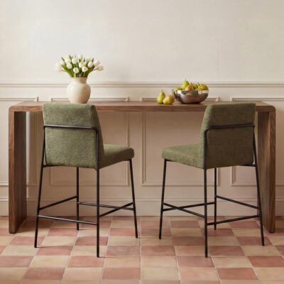 Alternative view of Carrie Counter Table Walnut BC-1159-03