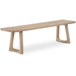 Silas Dining Bench Oak - Image 3