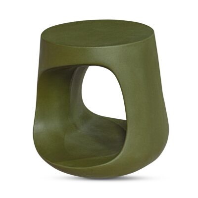 Alternative view of Rothko Outdoor Stool Green