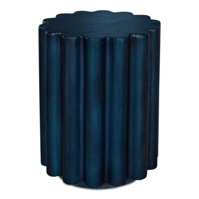 Taffy Accent Table Navy  Blue