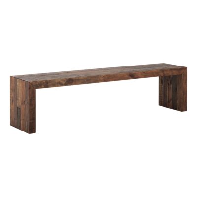 Alternative view of Vintage Bench Large Light Brown