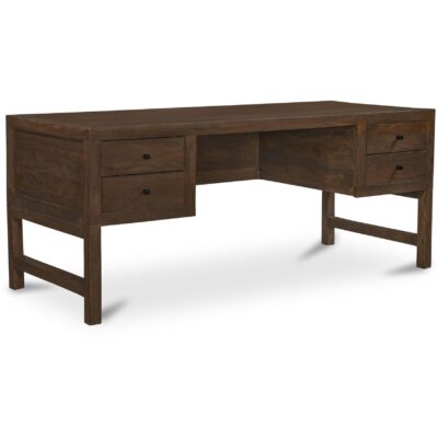 Alternative view of Windsor Desk Dark Brown