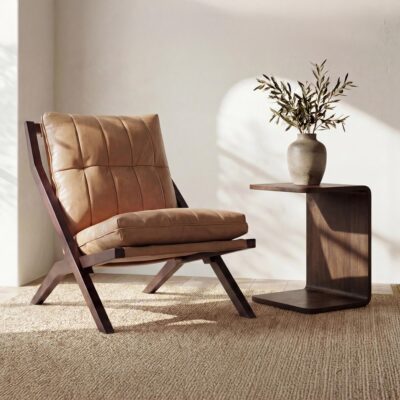 Alternative view of Carrie Side Table Dark Brown