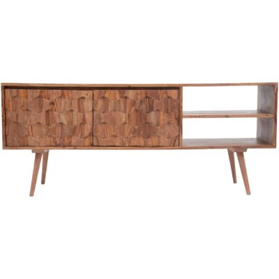O2 TV Cabinet Brown